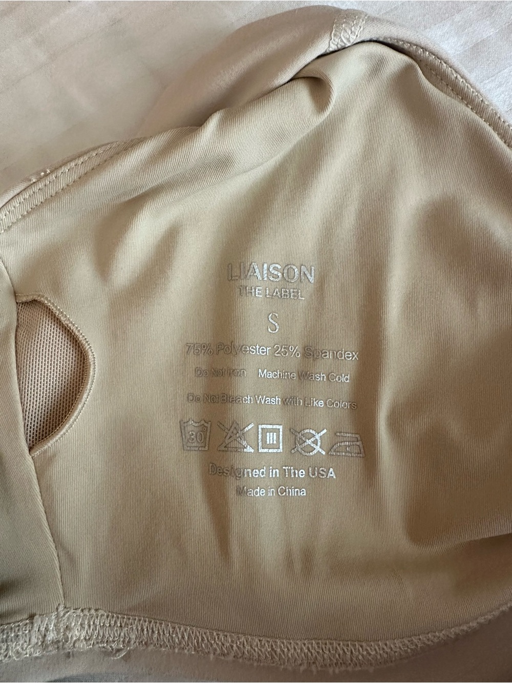 Liaison the Label Vital Bra in Sand - Picture 3 of 3